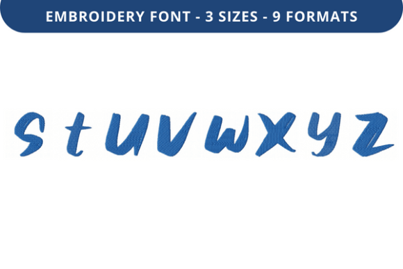 Abbert on Brush Font S to Z Review