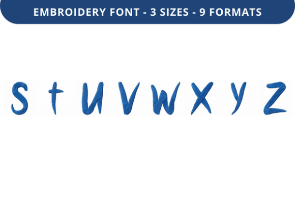 Cat Claws Font S to Z Review