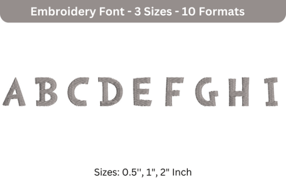 DrSue Font Uppercase a to I Review