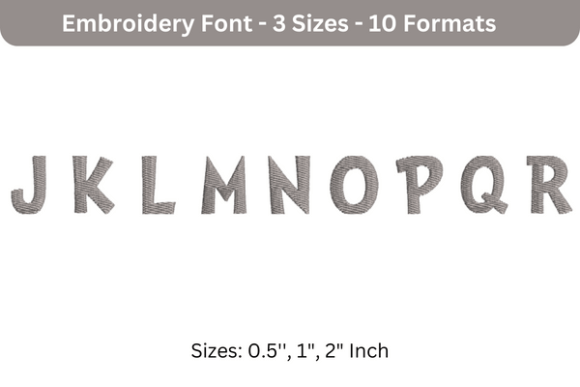 DrSue Font Uppercase J to R Review