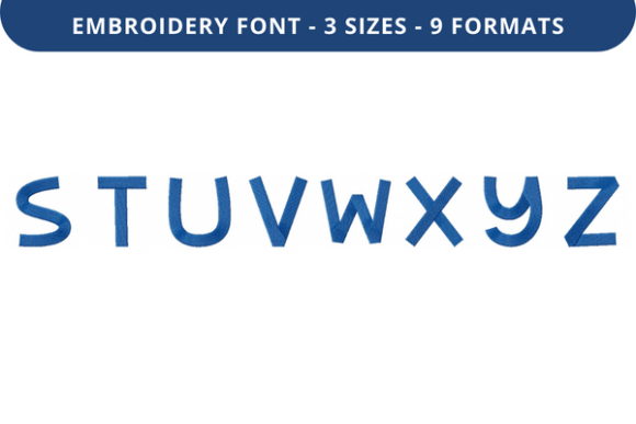 Gumbies Font Uppercase S to Z Review