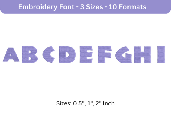 Jungle Font a to I