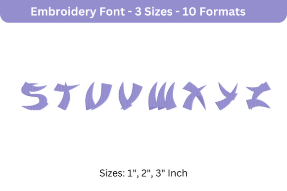 Karate Font S to Z